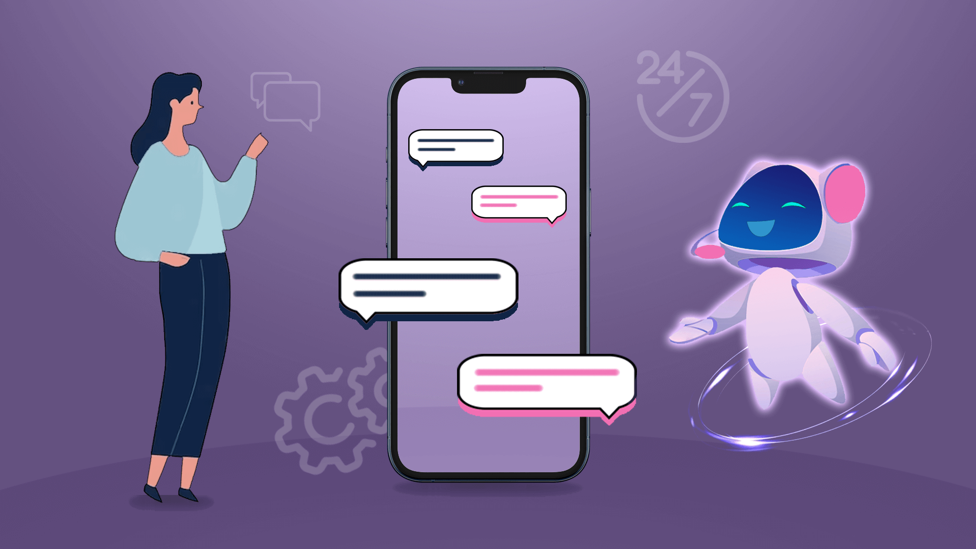 the role of chatbots and humans in customer support
