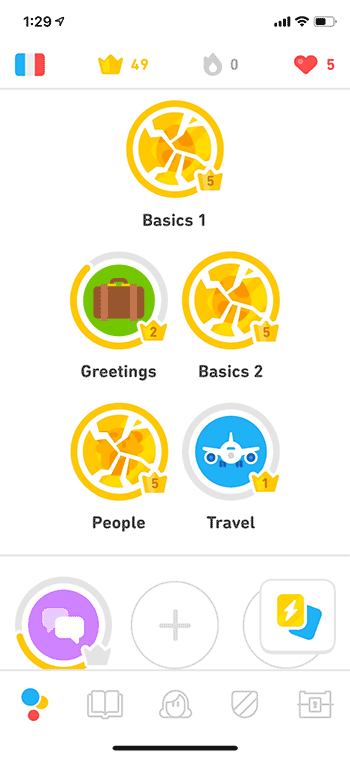 Gamification in Duolingo