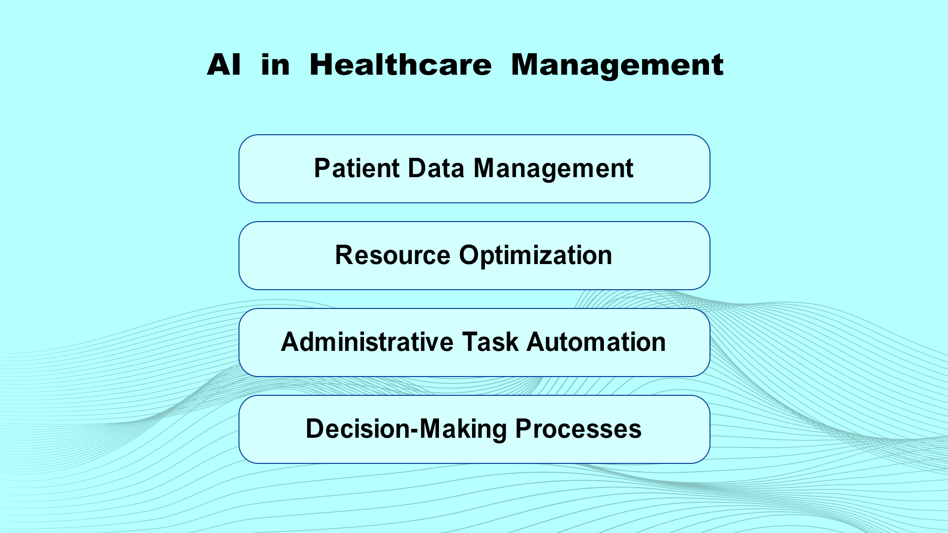 ai in healthcare management